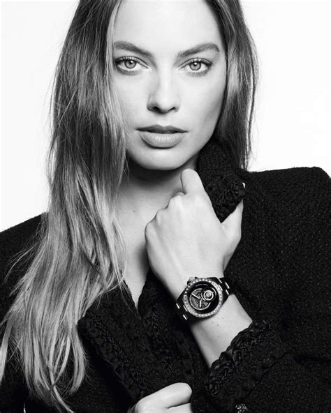 margot robbie chanel watch